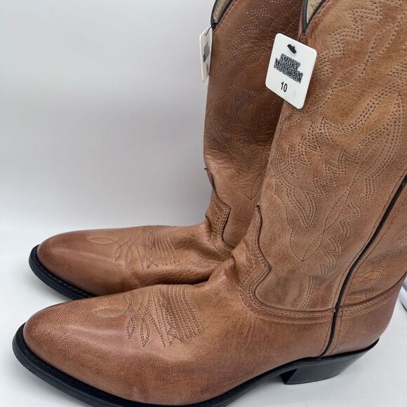 Smoky Mountain Bomber Brown Western Boots Men’s 10 - Picture 4 of 10